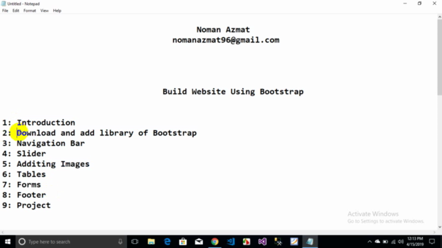 Bootstrap Guide To Create Responsive Website - Screenshot_01