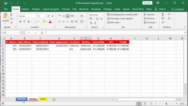Excel 2019 senza segreti - Screenshot_02