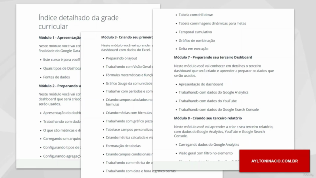 Curso de Looker Data Studio - do básico ao avançado! - Screenshot_04