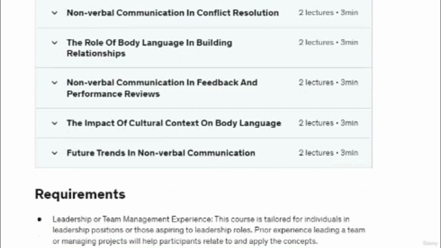 Body Language / Non-Verbal Communication for Leaders - Screenshot_04