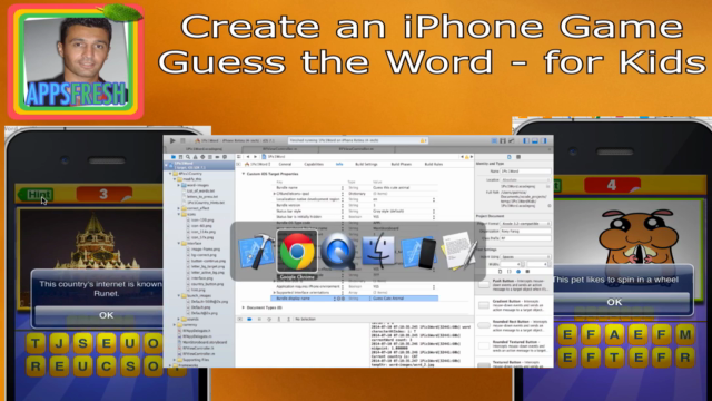 Create your Guess the Word iPhone app for Kids.Code included - Screenshot_03