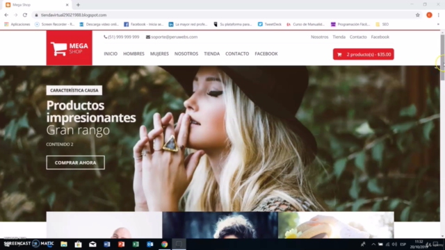 Cómo Crear una Tienda Online con Blogger Desde Cero 2025 - Screenshot_01