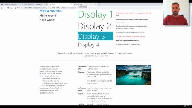 Impara ad utilizzare Bootstrap 4 per sviluppare un sito web - Screenshot_04