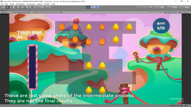 Lets code C# : Candy Crush in Unity - Screenshot_01