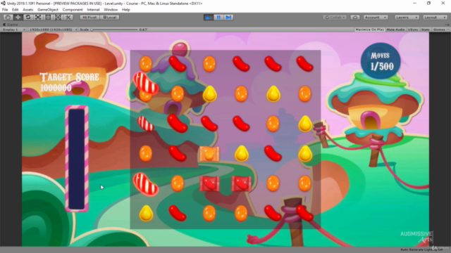 Lets code C# : Candy Crush in Unity - Screenshot_02