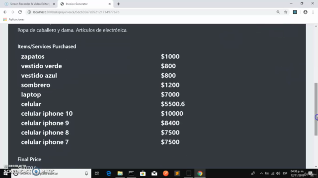 Crea una aplicación web con React, MongoDB, Express y Nodejs - Screenshot_04