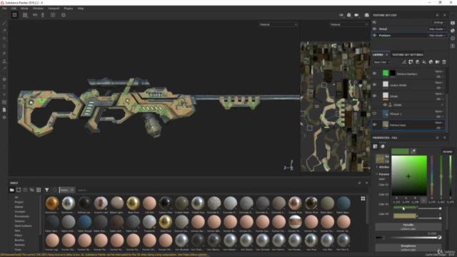 Blender 2.81 - Substance painter - Création d'asset sci-fi - Screenshot_03