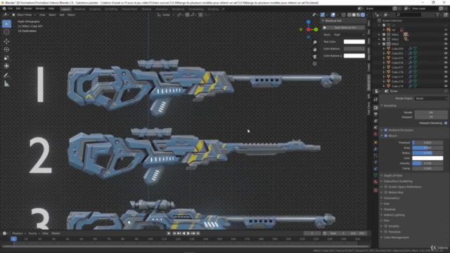 Blender 2.81 - Substance painter - Sci fi asset creation - Screenshot_03