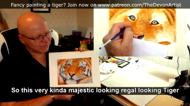 How To Paint a Realistic Tiger in Watercolour, Step by Step! - Screenshot_02
