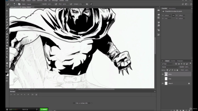 PHOTOSHOP: Inking and coloring from a pencil sketch - Screenshot_01