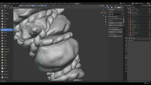 Escultura de miniaturas con Blender 2.8x – Screenshot 3