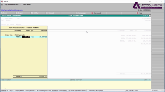 Tally ERP 9 Basic to Advance Training Course - Screenshot_02