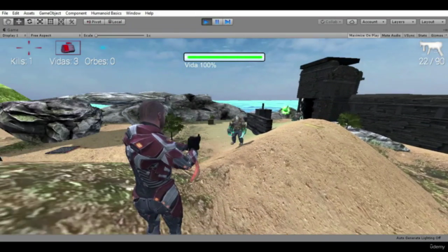 Desarrolla Juegos 3D Multijugador o Multiplayer en UNITY. - Screenshot_01