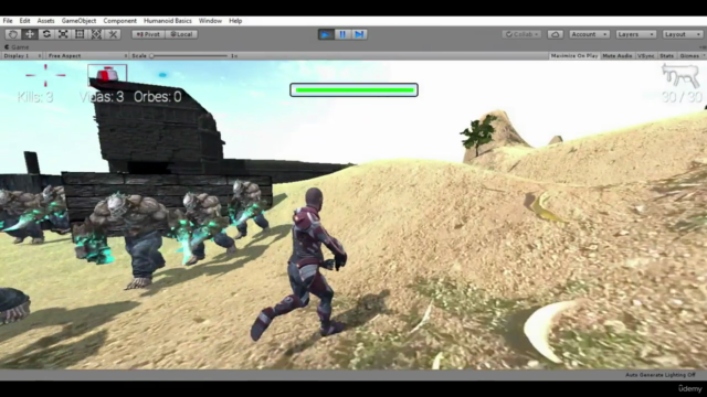 Desarrolla Juegos 3D Multijugador o Multiplayer en UNITY. - Screenshot_02