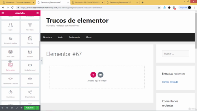 Aprende a utilizar Elementor Pro - Screenshot_02
