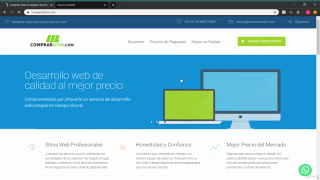 Cómo hacer un sitio web rápido con Wordpress ¡Vende páginas! - Screenshot_01