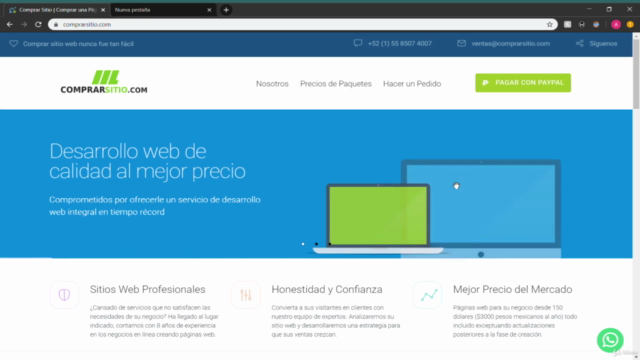 Cómo hacer un sitio web rápido con Wordpress ¡Vende páginas! - Screenshot_02