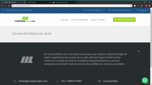 Cómo hacer un sitio web rápido con Wordpress ¡Vende páginas! - Screenshot_03