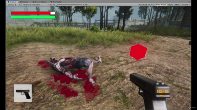 Jogo de Tiro - Primeira Pessoa - FPS - Unity3D - Screenshot_02