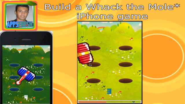 Build a Whack a Mole iPhone Game. Includes Code and Images - Screenshot_03