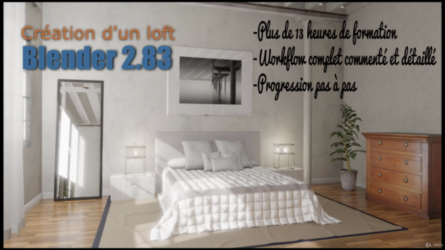 Blender 2.83 - Pour l'Architecture - Création d'un loft - Screenshot_01