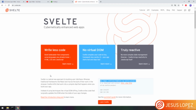 Introduccion a Svelte JS nuevo Framework Javascript 2020 - Screenshot_04