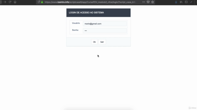 Emissor de NFCe com o Scriptcase - Screenshot_01