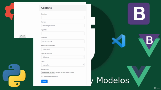Legacy: Django 3 o 4 con Python +Integración Vue, Bootstrap - Screenshot_04