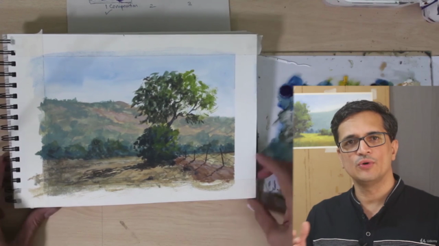 Easy Landscape Painting In Gouache - Screenshot_04