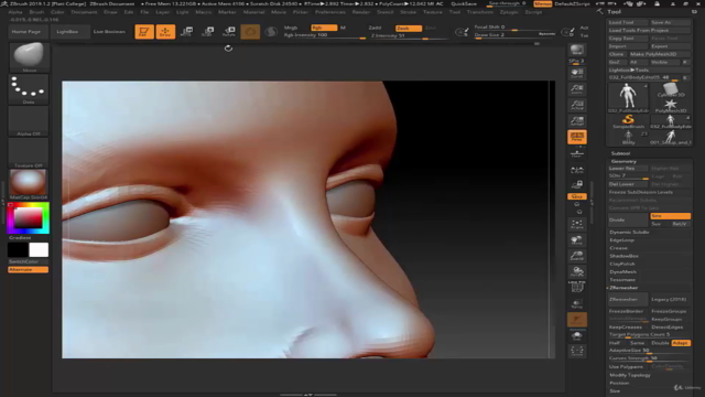 Sculpting Female Characters in ZBrush - Screenshot_03