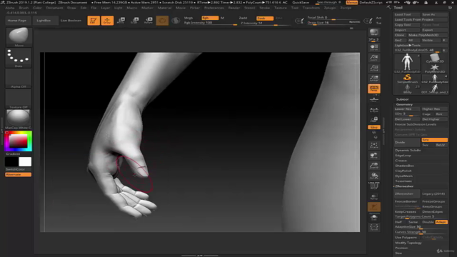 Sculpting Female Characters in ZBrush - Screenshot_04