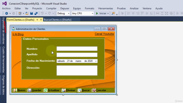 Crear CRUD en C# y MySQL - Screenshot_02