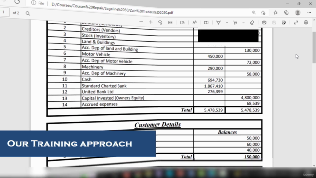 Sage 50 Accounting | Sageline 50 Basic to Advance Training - Screenshot_02