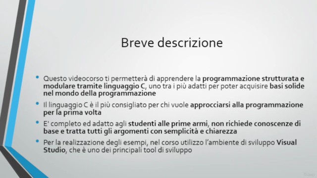Corso di programmazione C - Screenshot_02