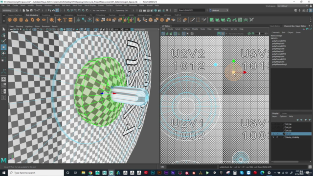 Hard Surface Vehicle UV Mapping in Maya - Screenshot_01