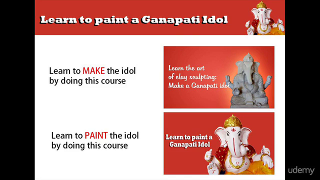 Learn to paint a Ganapati idol - Screenshot_04