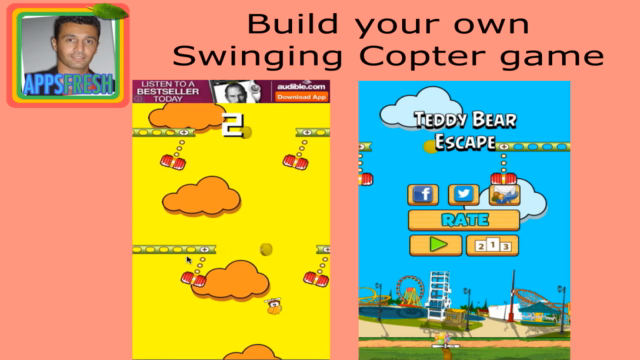 Game Reskinning. iOS Swing Copters* Source Code Template - Screenshot_03