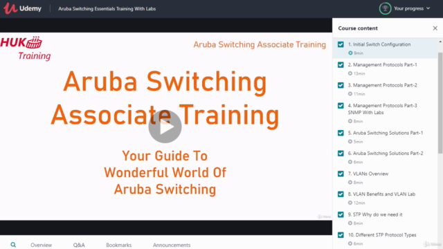 Aruba Switching Training With Labs For ACA ACSA ACSP HPE - Screenshot_01