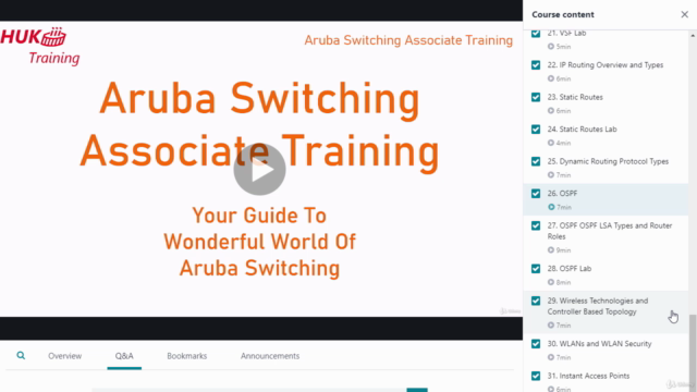 Aruba Switching Training With Labs For ACA ACSA ACSP HPE - Screenshot_03