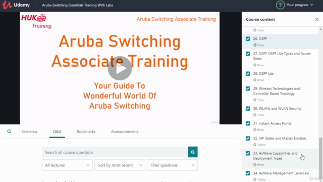 Aruba Switching Training With Labs For ACA ACSA ACSP HPE - Screenshot_04