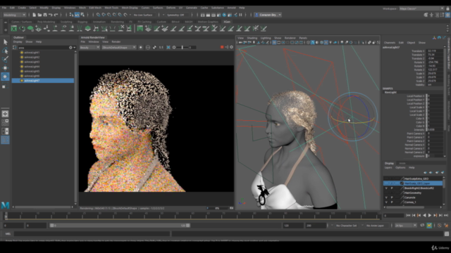 Female Character Portrait Creation - Complete Film Pipeline - Screenshot_04