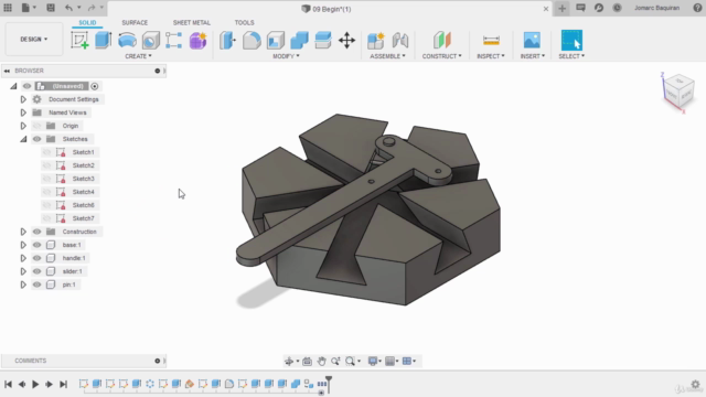 Fusion 360:  Assembly from Scratch - Screenshot_04