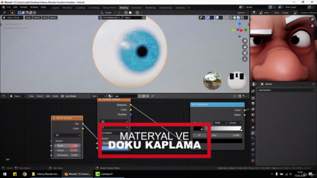 Blender 2.82 Karakter Modelleme ve Animasyon Eğitimi - Screenshot_01