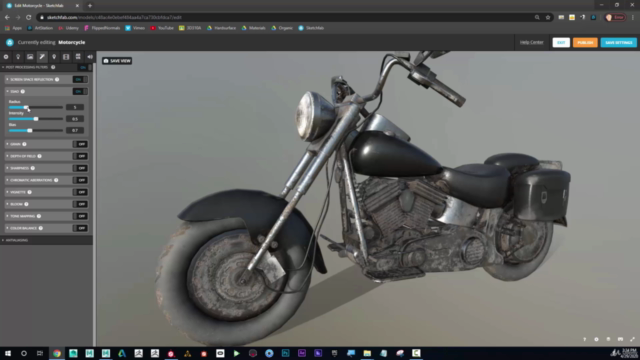 Rendering in Maya / Unreal / Marmoset / Sketchfab - Screenshot_02