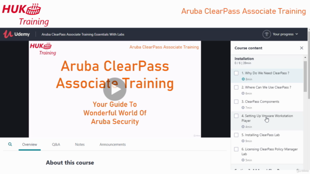 Aruba ClearPass Associate Training With Labs ACNSA ACCA - Screenshot_01