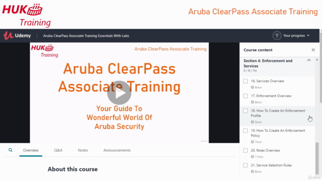 Aruba ClearPass Associate Training With Labs ACNSA ACCA - Screenshot_03