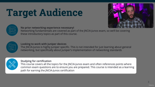 Juniper JNCIA-Junos - NEW JN0-105 Complete Course - Screenshot_03