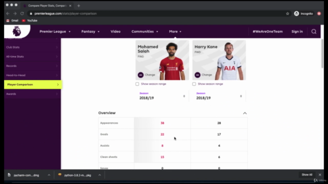 Learn beginner Python using football/soccer-only projects - Screenshot_03