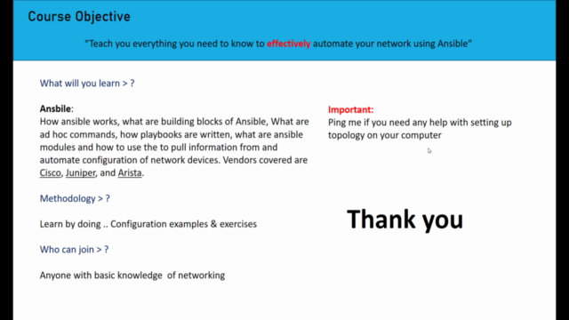 Ansible for Network Engineers - Cisco IOS, Junos, Arista - Screenshot_04