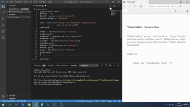 Python ile Sıfırdan İleri Seviye Programlama - Screenshot_03